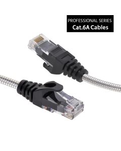 3FT CAT.6A Patch Cable Armored Anti-Rodent Slim 28AWG