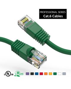 4Ft Cat6 UTP Ethernet Network Booted Cable Green