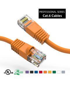 5Ft Cat6 UTP Ethernet Network Booted Cable Orange