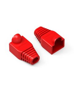 Color Boots for RJ45 Plug Red 100pk