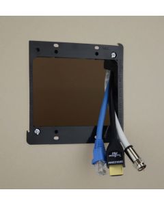 2-Gang Low Voltage Mounting Bracket For Cable Plate