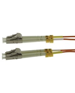 1.5m LC/UPC-LC/UPC OM1 Multimode Duplex OFNR 2.0mm Fiber Optic Patch Cable