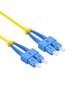 3m SC/UPC-SC/UPC Singlemode Duplex OFNR 2.0mm Fiber Optic Patch Cable