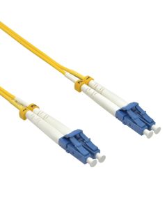 1m LC/UPC-LC/UPC Singlemode Duplex OFNR 2.0mm Fiber Optic Patch Cable