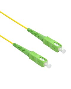 5m SC/APC-SC/APC Singlemode Simplex OFNR 3.0mm Fiber Optic Patch Cable