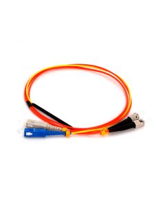 1m Singlemode SC to OM2 ST Duplex Mode Conditioning Fiber Optic Patch Cable