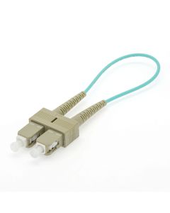 SC Multimode OM3 50/125 Fiber Optic Loopback Cable