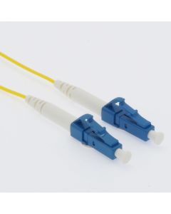 5m LC/UPC-LC/UPC Singlemode Simplex 1.6mm Slim Fiber Optic Patch Cable with Short Boot
