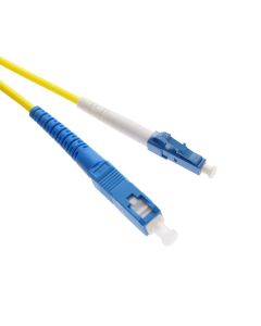 7m LC/UPC-SC/UPC Singlemode Simplex OFNR 2.0mm Fiber Optic Patch Cable