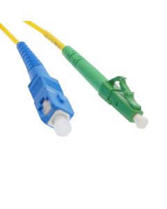 2m SC/UPC-LC/APC Singlemode Simplex Fiber Optic Patch Cable