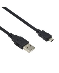 8 inch USB2.0 A-Male/Micro B USB-Male Cable