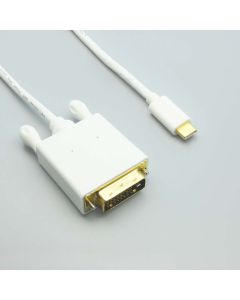 3Ft USB Type C to DVI Male Cable