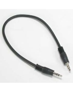 1Ft 3.5mm Stereo M/M Speaker/Headset Cable