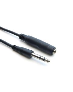 6Ft 1/4" Stereo Male/Female cable