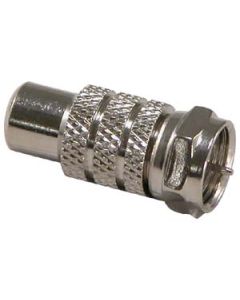 F-Type Male to RCA Jack Adapter
