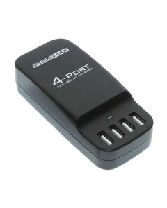 4 Port USB Desktop 34W AC Charger for Tablet and Smart Phone
