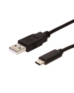 3FT USB 2.0 Type-C Male to Type-A Male USB Cable