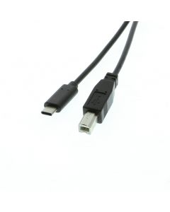 3ft.USB 2.0 Type-C Male to Type-B Male USB device cable