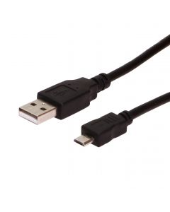 8 inch USB 2.0 A male to Micro-B Male Cable